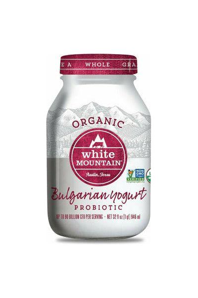 White Mountain Bulgarian Yogurt - ORGANIC - 32oz *DOES NOT SHIP*