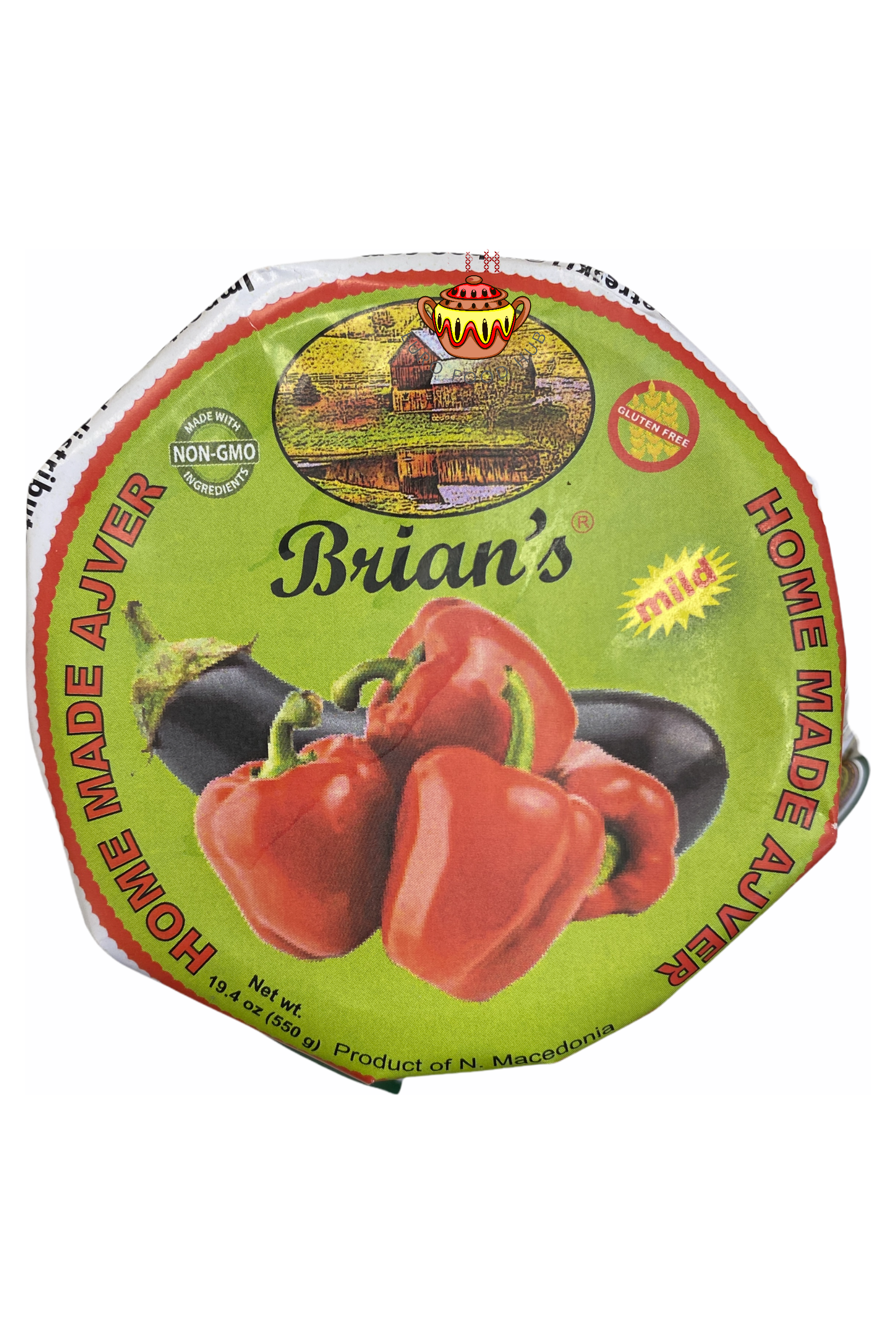 Brian's Home Made Ajver (Ajvar) - Mild or Hot