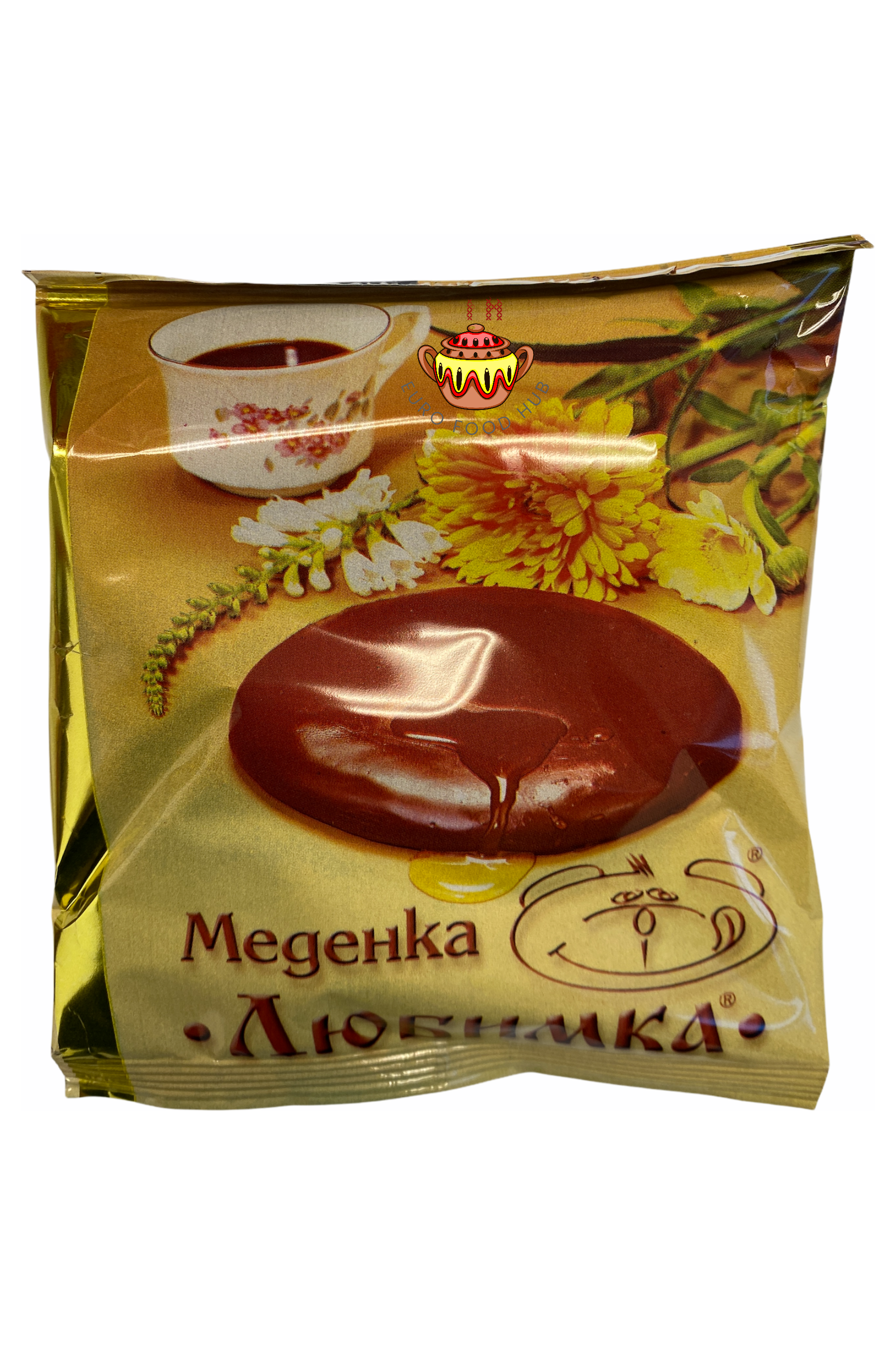 Bulgarian Chocolate Covered Honey Cookie - MEDENKA LUBIMKA
