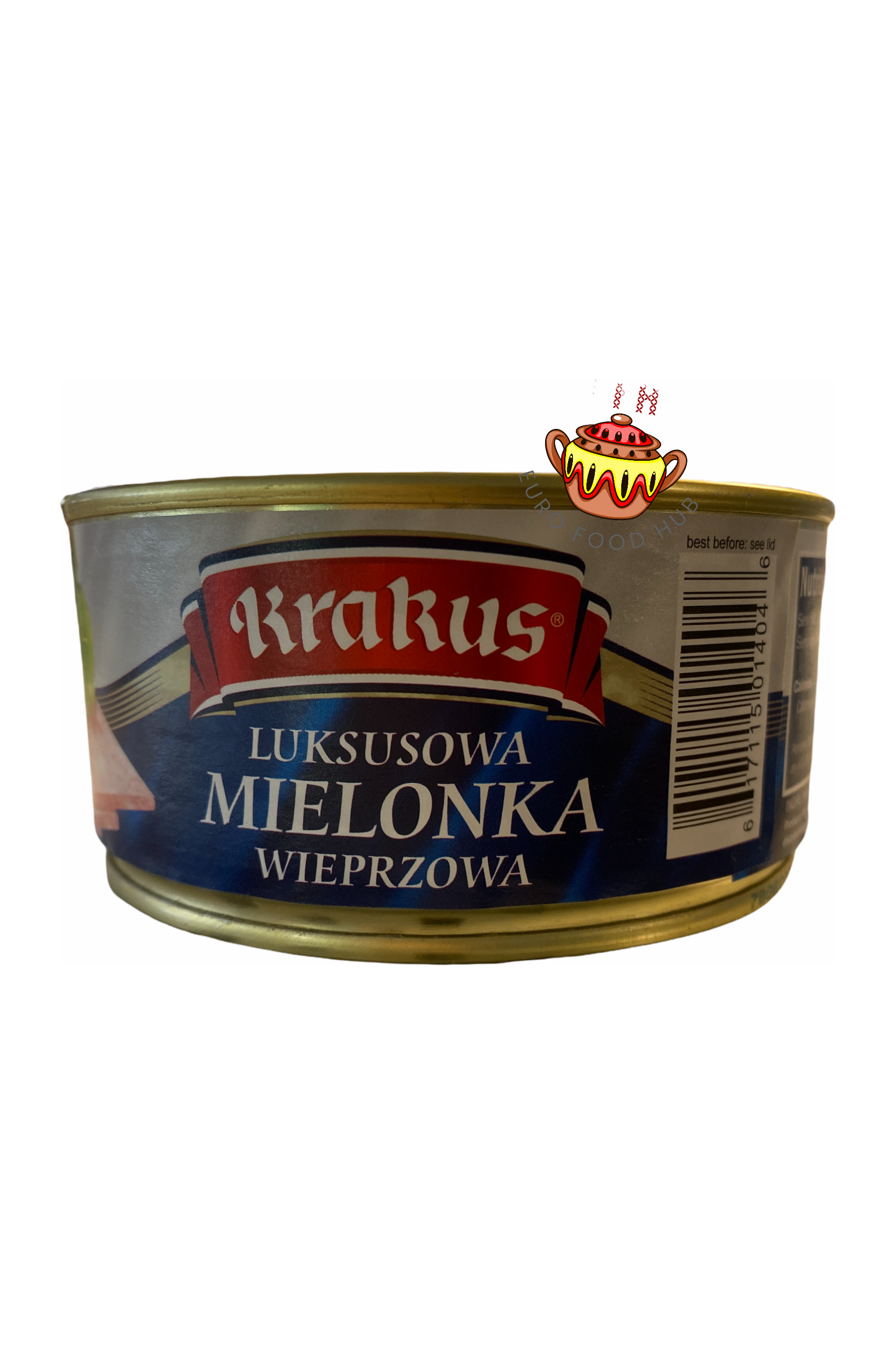 Krakus Polish Luncheon Meat - Luksusowa MIELONKA Wieprzowa - 10.5 oz