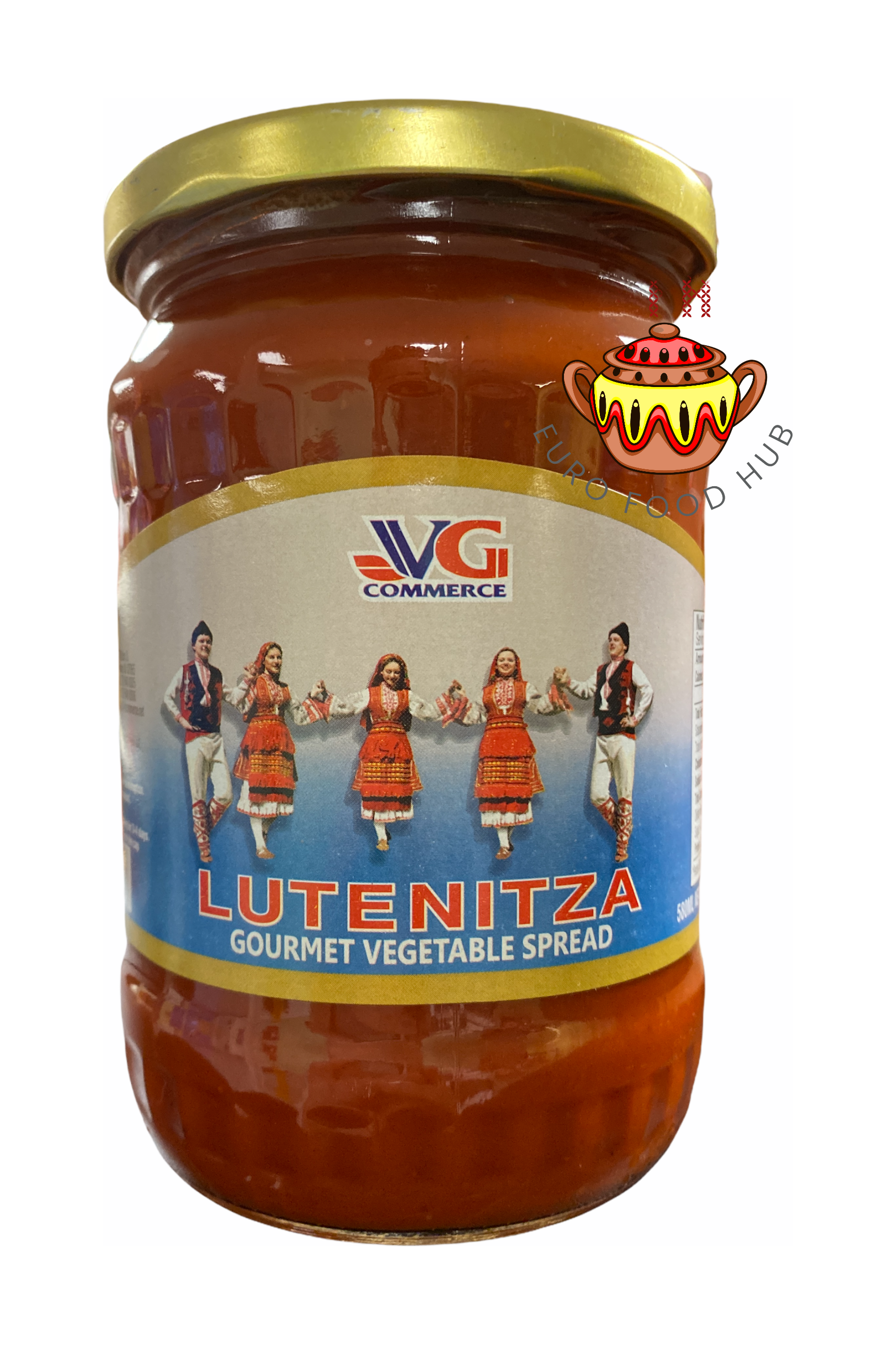 Bulgarian Lutenitsa Dancing People - VG - 560g