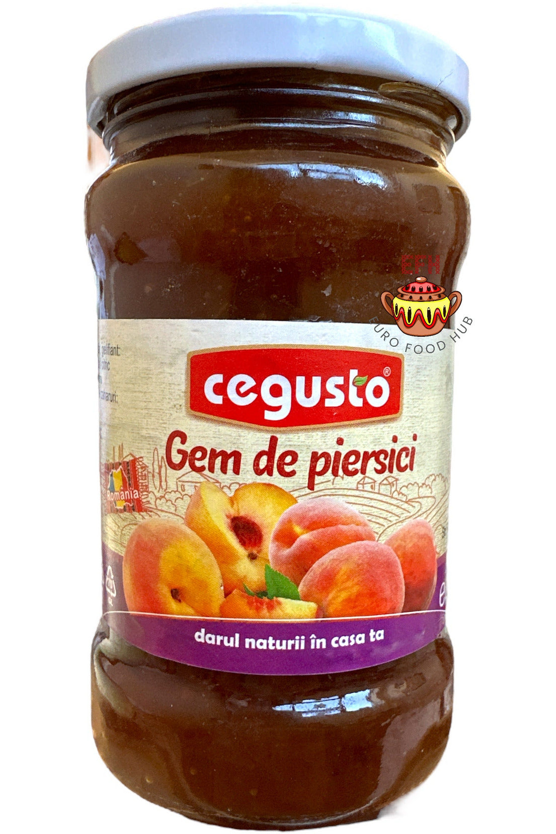 Peach Jam - Cegusto - Gem de Piersici