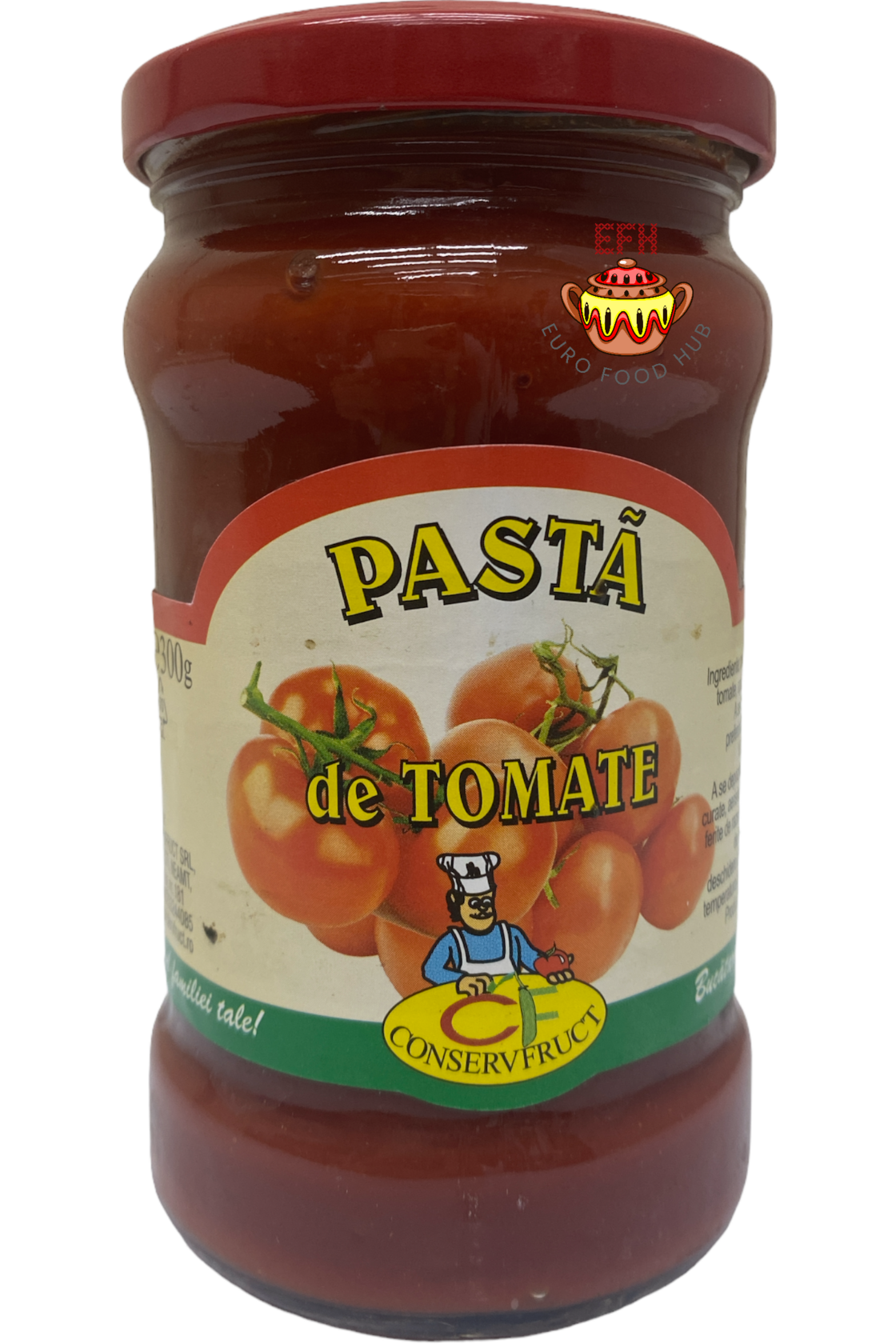 Tomato Paste - 36% - Pasta de Tomate Conservfruct