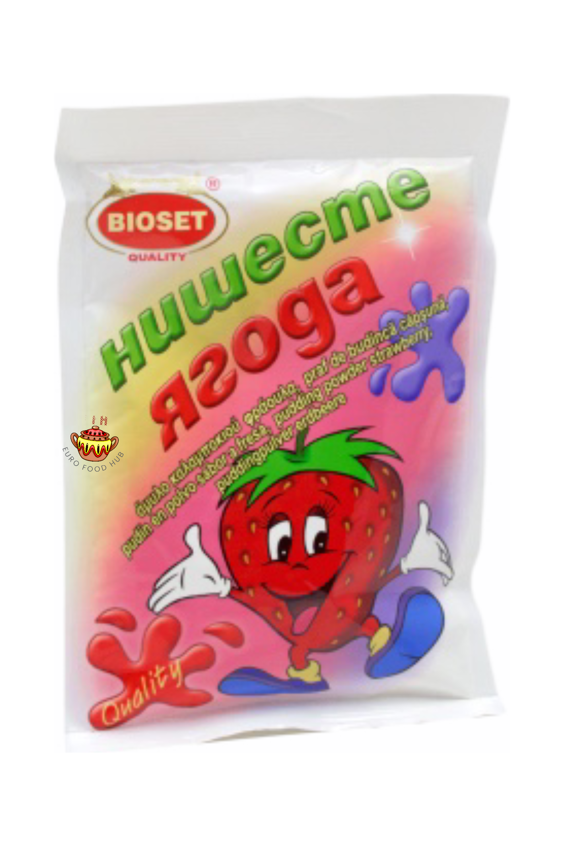 Pudding Powder Bioset - STRAWBERRY