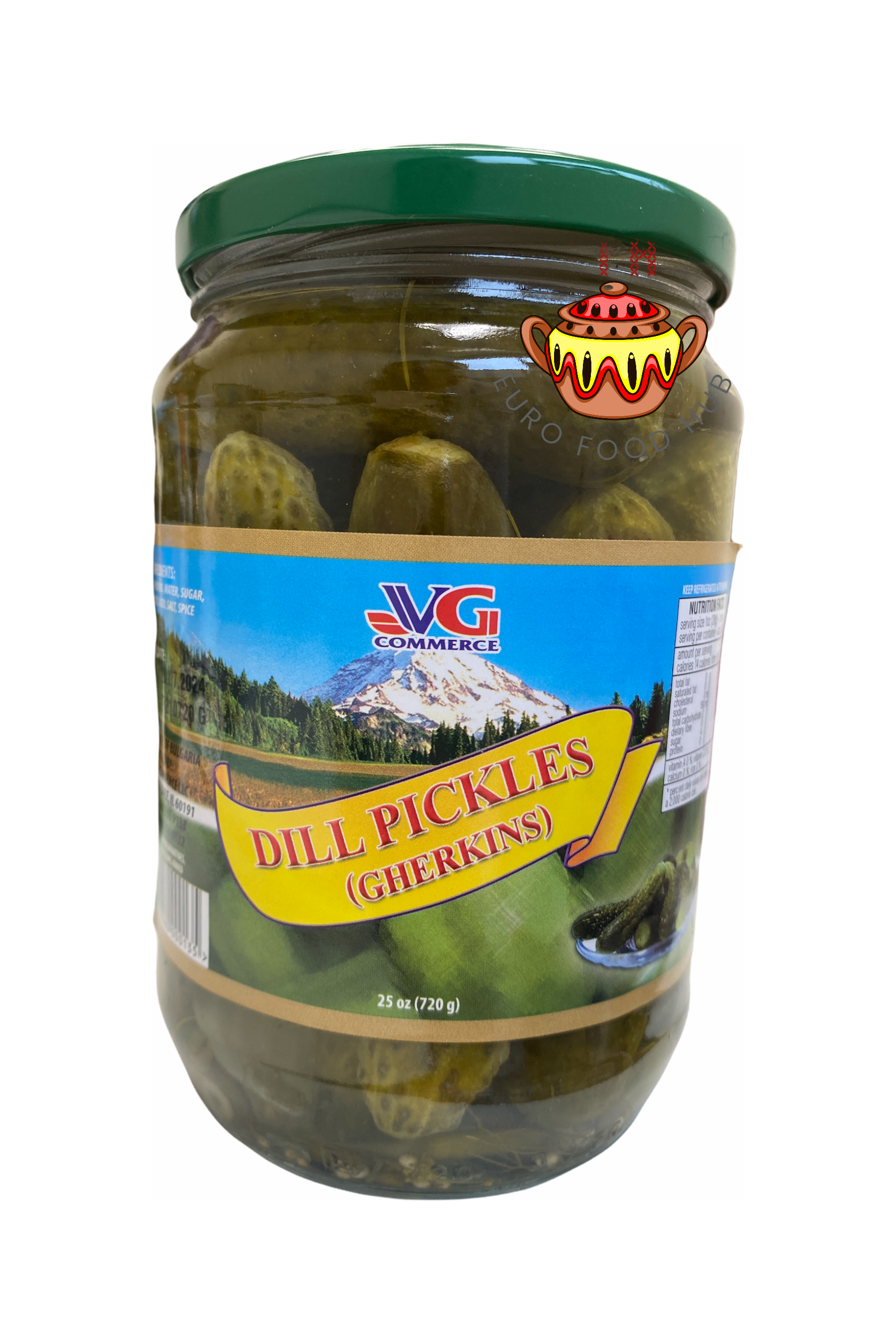 V&G - Dill Pickles (Gherkins) - 720g