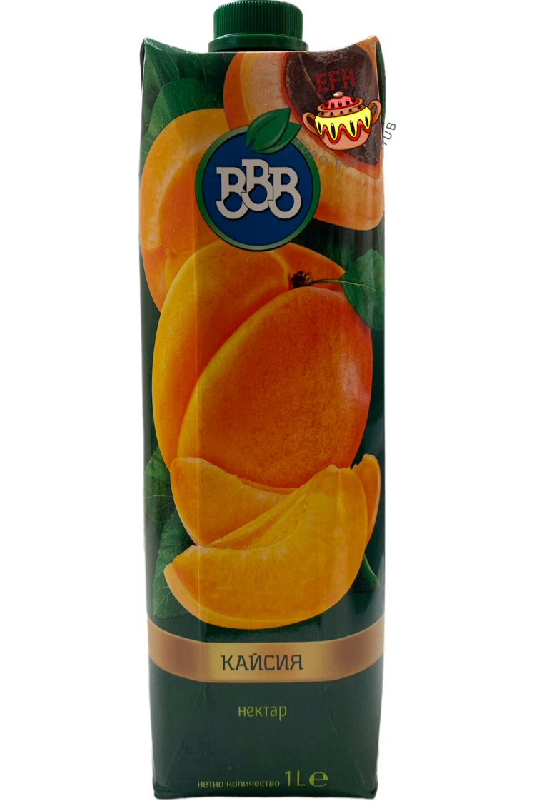 Apricot Nectar - BBB - 1L Best by 9.24.2025
