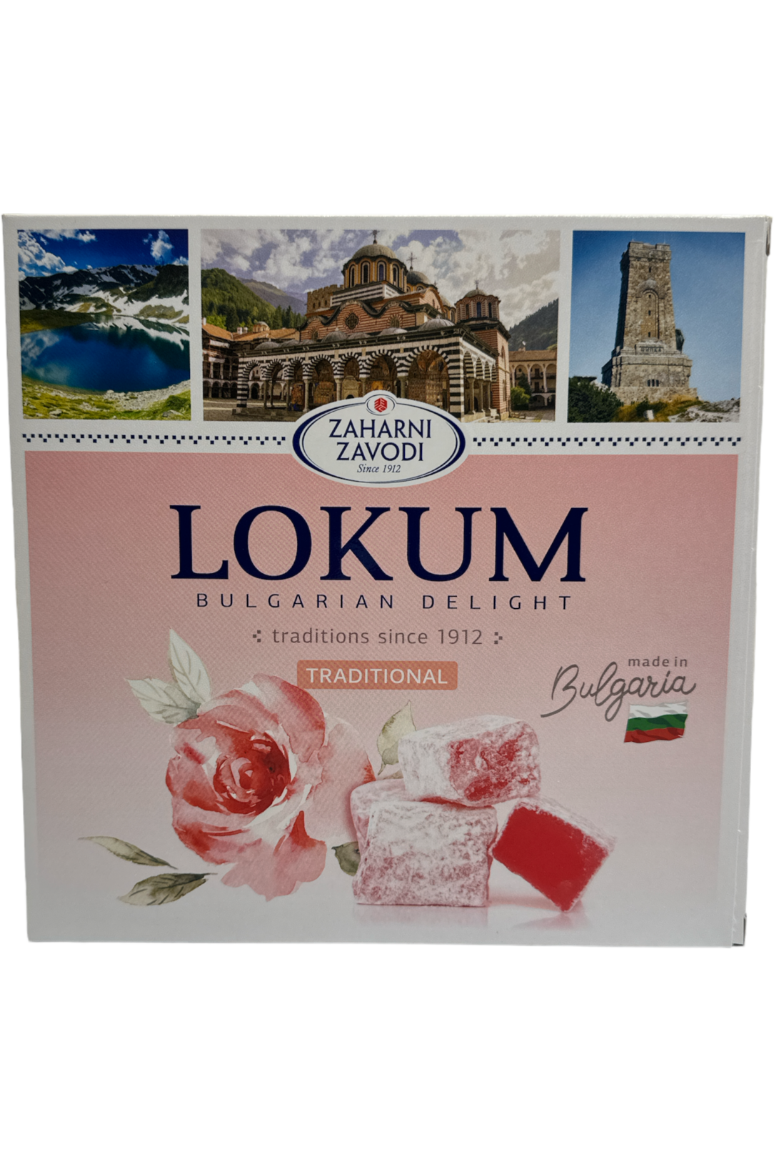 Lokum - Bulgarian Delight - Traditional Rose