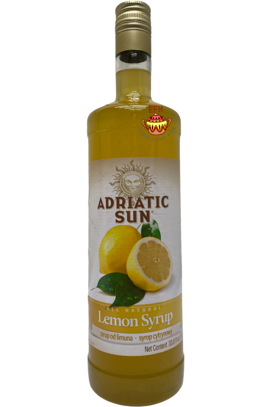 Adriatic Sun Syrup - LEMON - Best by 2.29.2024