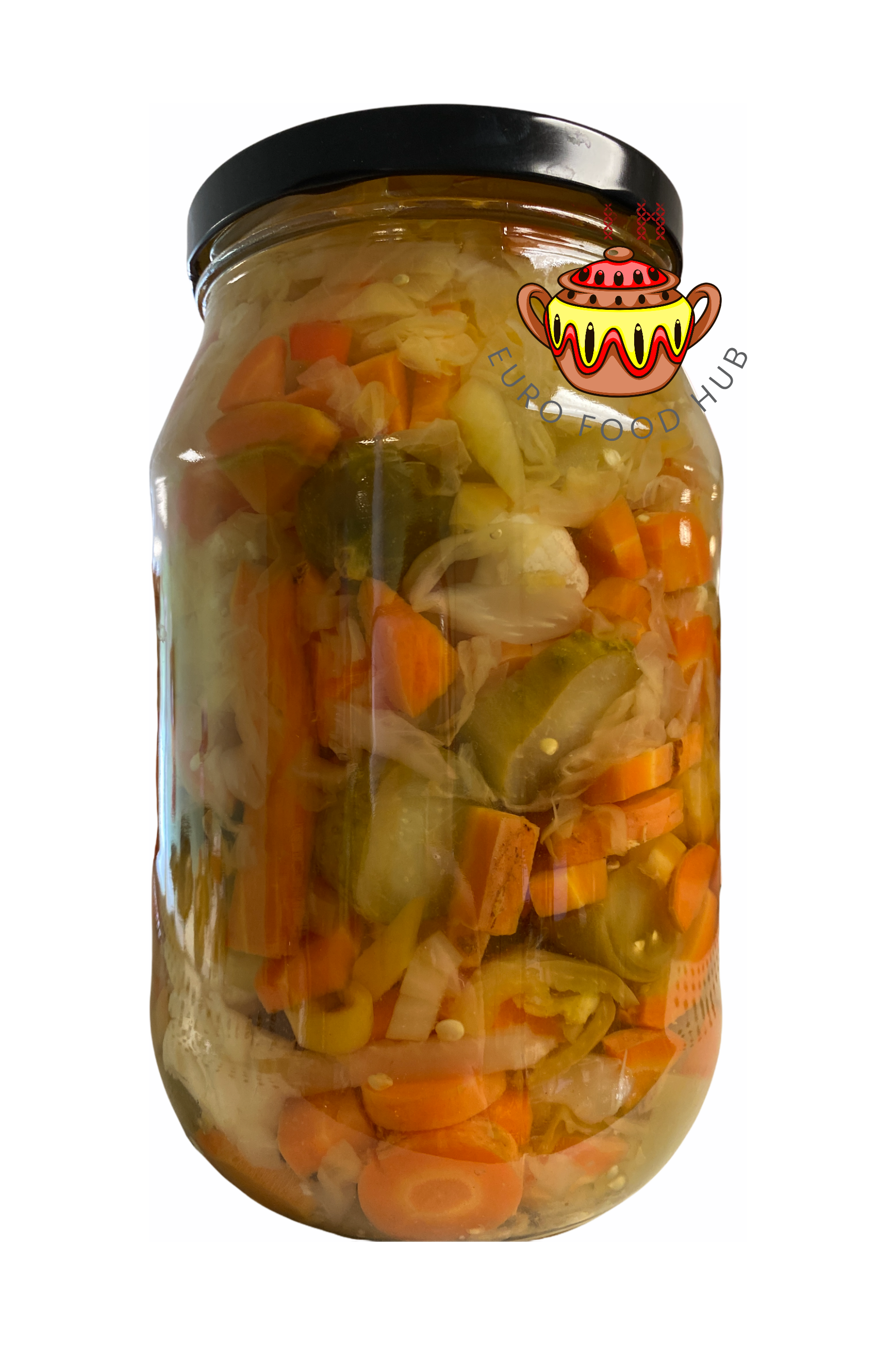 Brian's European Natural Foods - COCKTAIL Salad - Mixed Pickle - 1.7kg