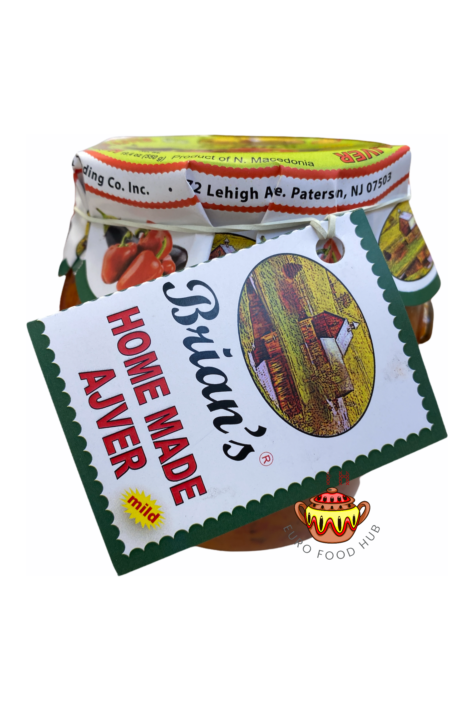 Brian's Home Made Ajver (Ajvar) - Mild or Hot