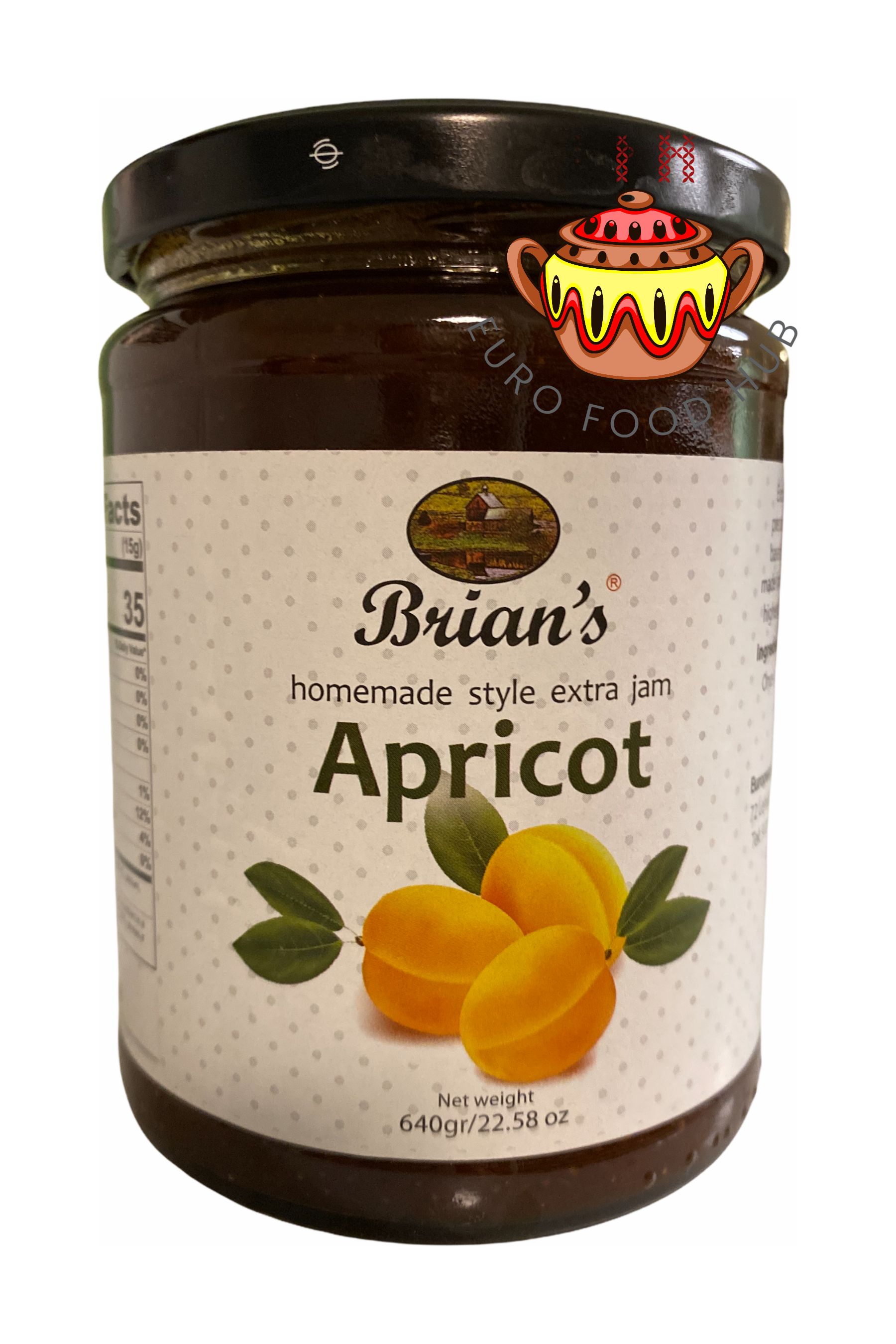 Brian's Homemade Style Jam - Apricot