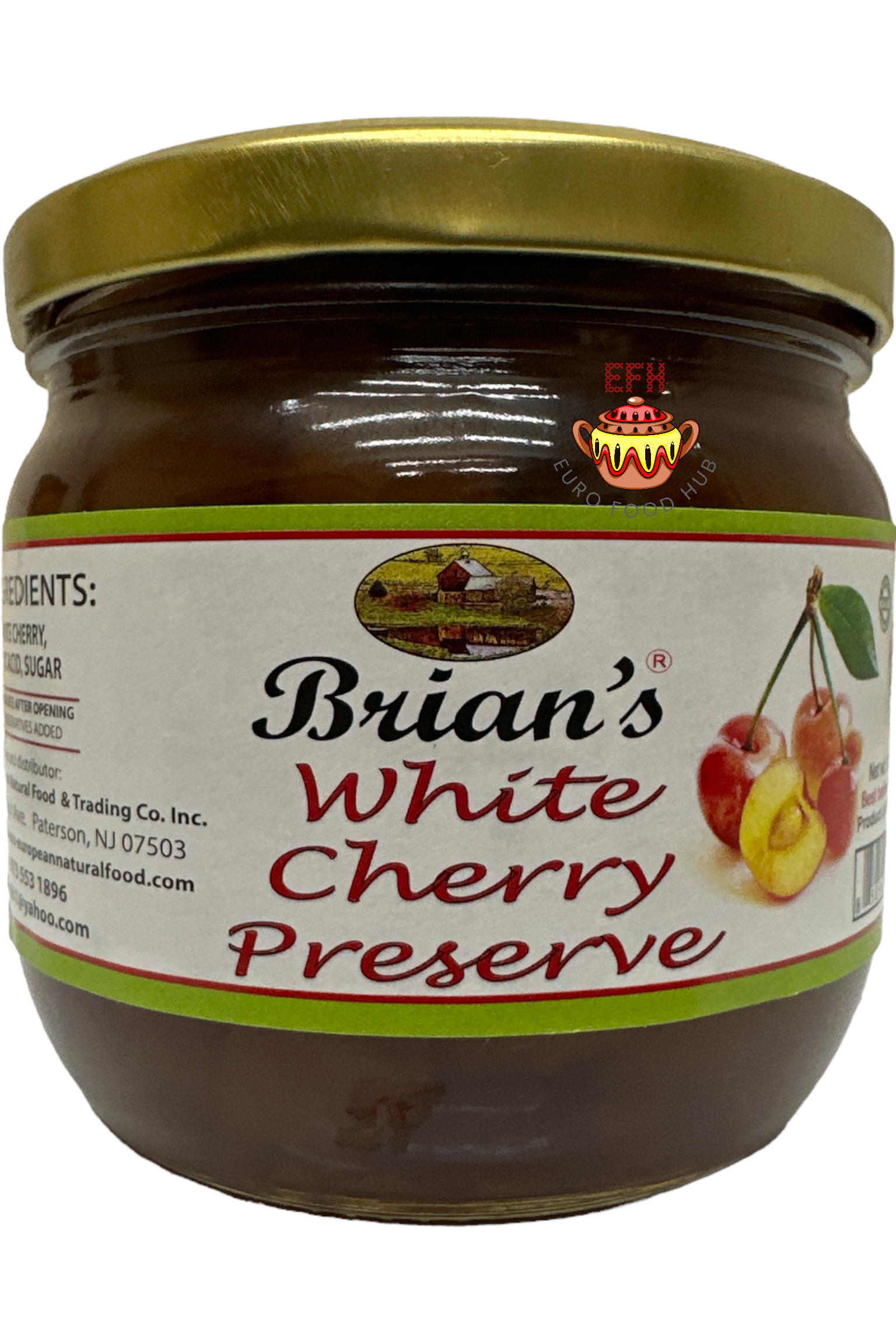 Brian's White Cherry Preserve