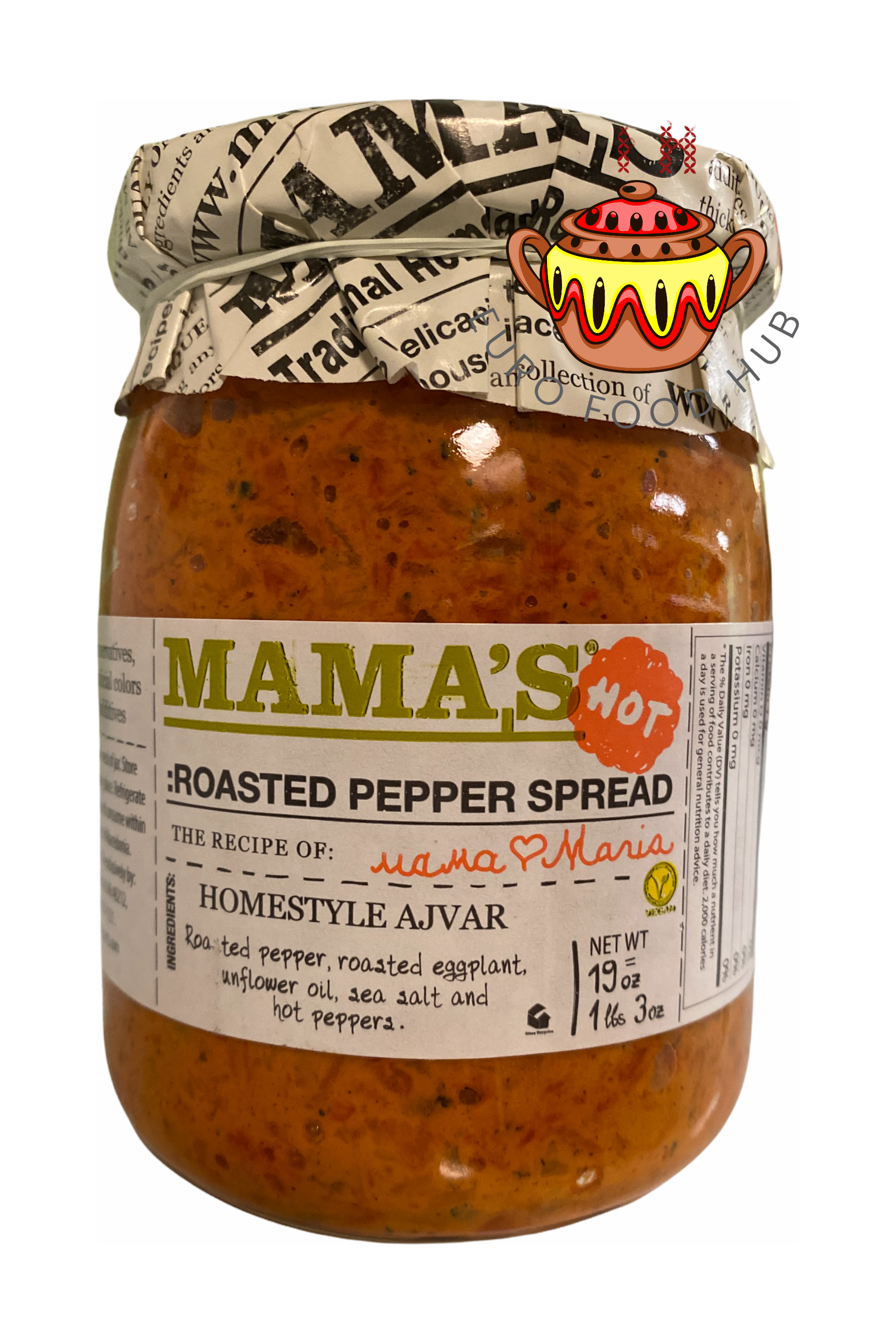 Mama's Roasted Pepper Spread - Ajvar