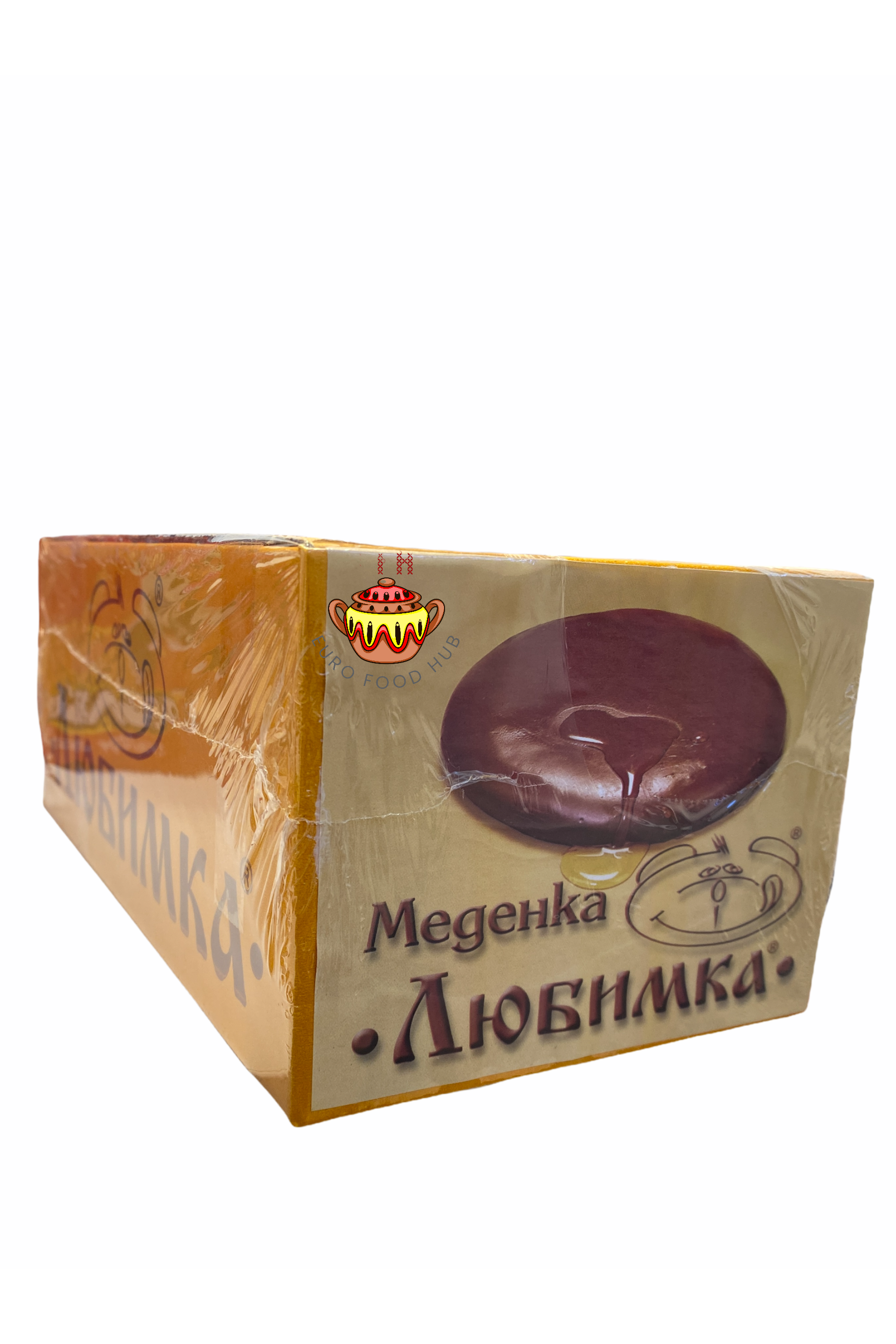 Bulgarian Chocolate Covered Honey Cookie - MEDENKA LUBIMKA