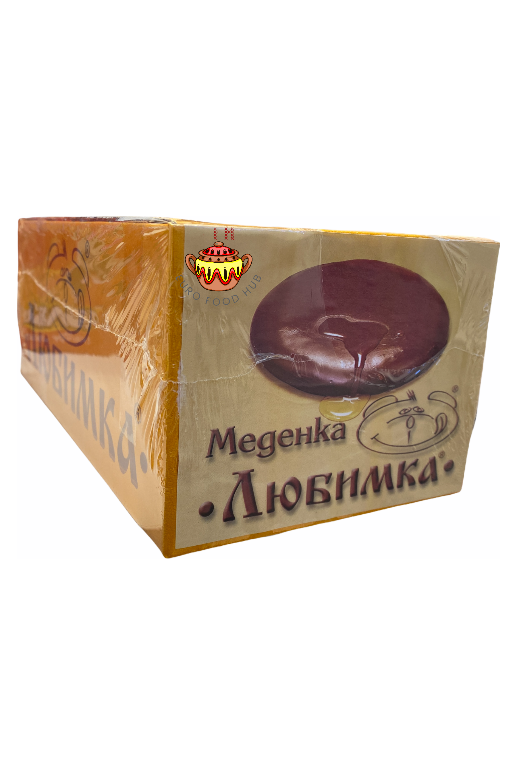 Bulgarian Chocolate Covered Honey Cookie - MEDENKA LUBIMKA