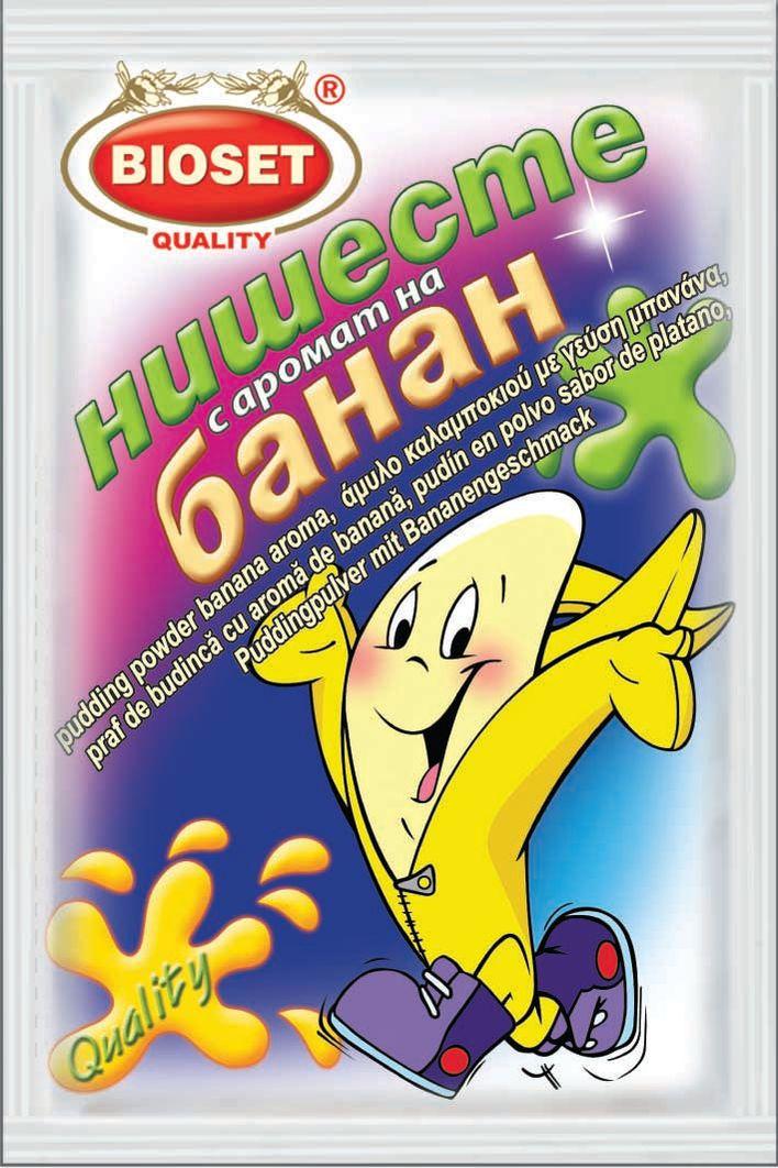 Pudding Powder Bioset - BANANA