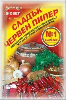 Bioset - Red Pepper - Paprika - 50g