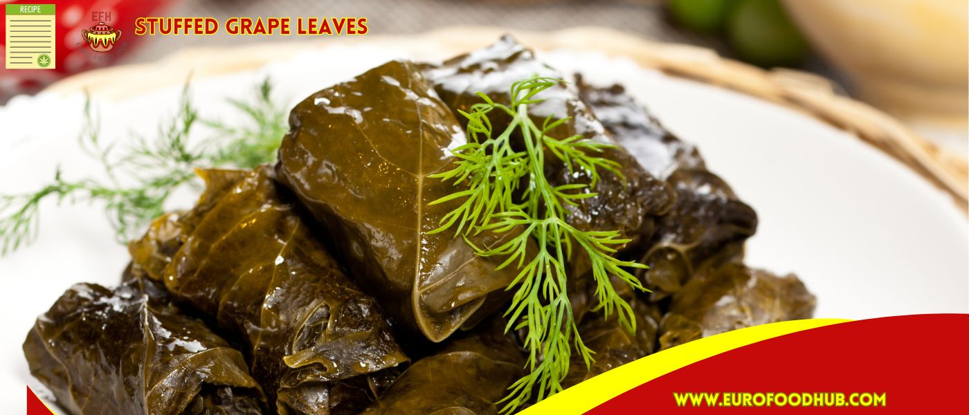 Bulgarian Recipe - Rice Stuffed Grape/Vine Leaves — Euro Food Hub, LLC