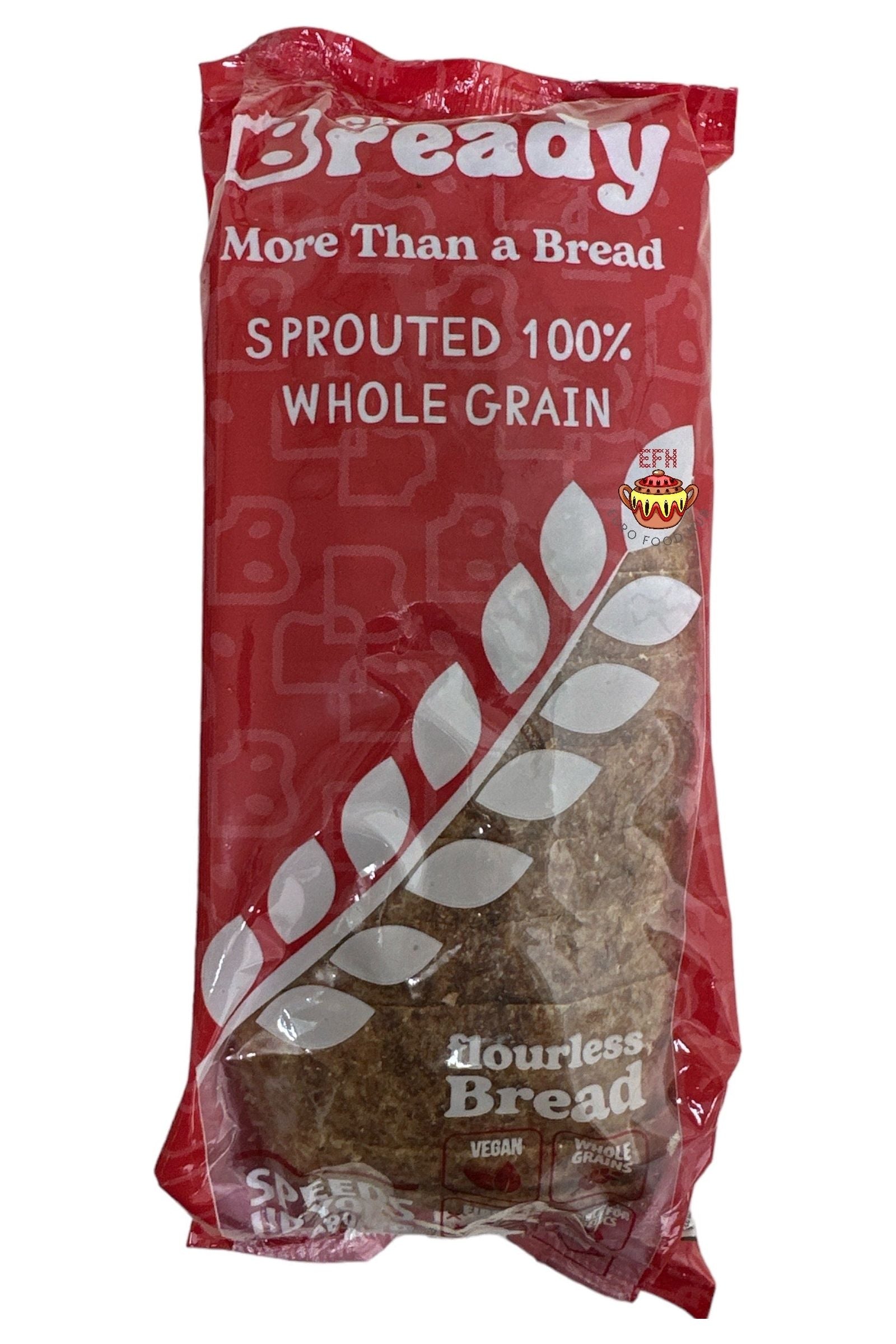 B Ready - Sprouted 100% Whole Grain Bread - Flourless