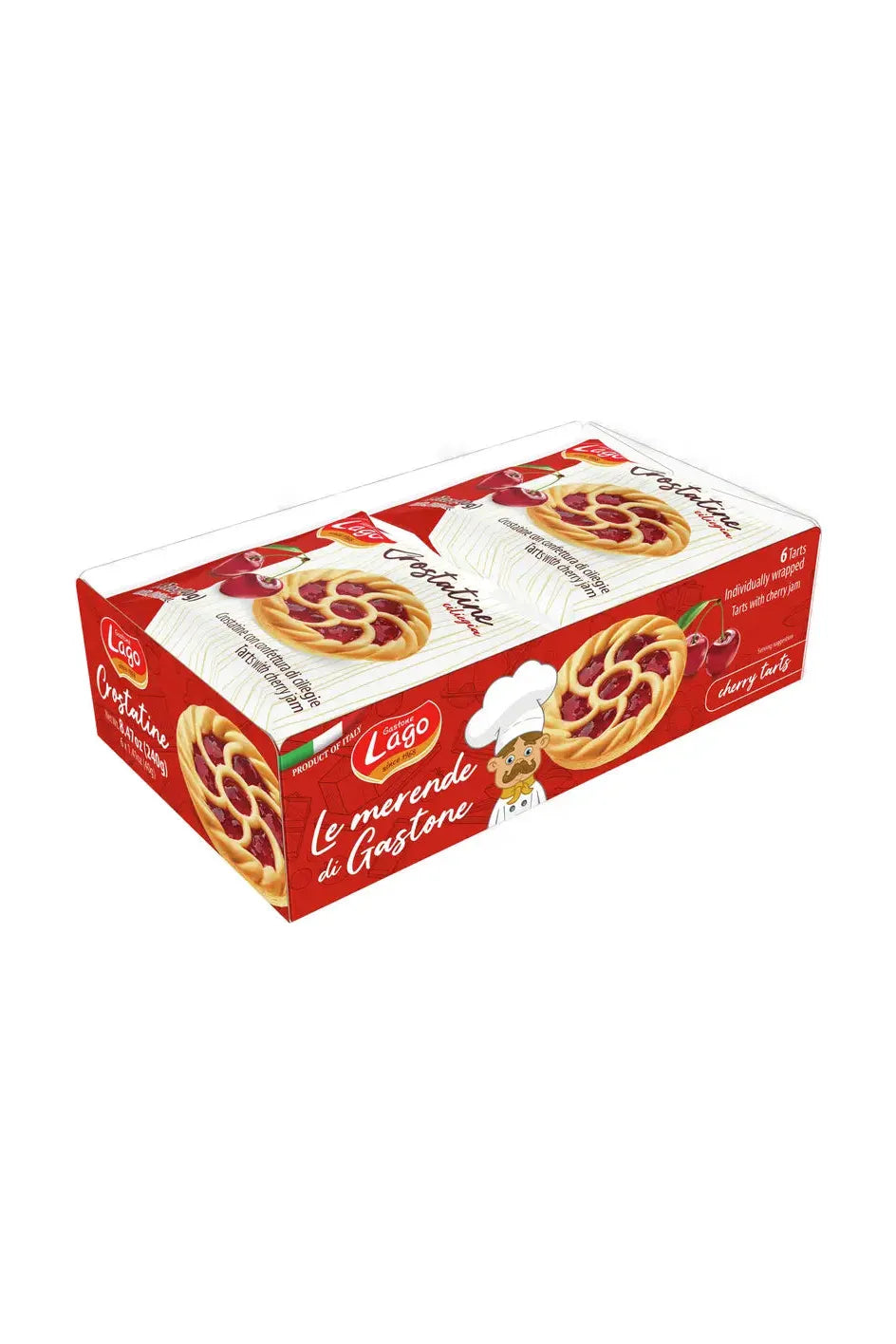 Lago Gastone - CROSTATINA - Tarts with Cherry Jam - 6pcs