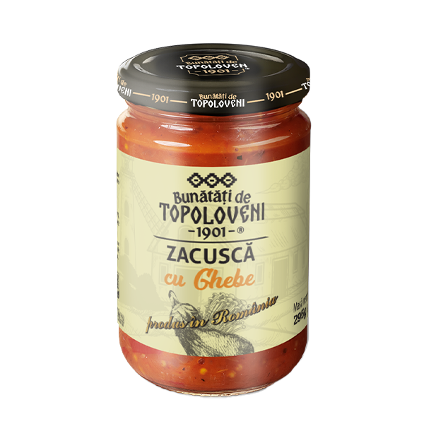 Bunatati de Topoloveni - Zacusca with Mushrooms - 300g