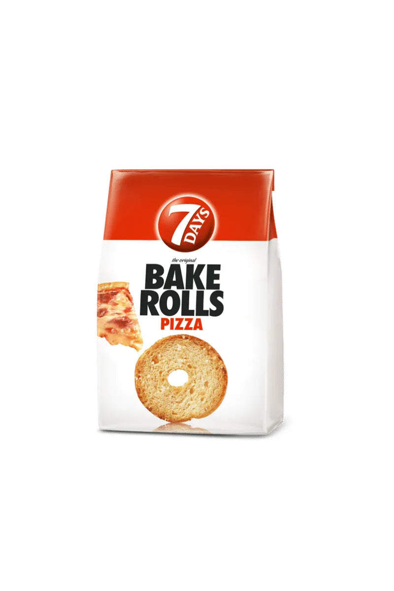 7 Days - Bake Rolls - PIZZA Flavor - 80g