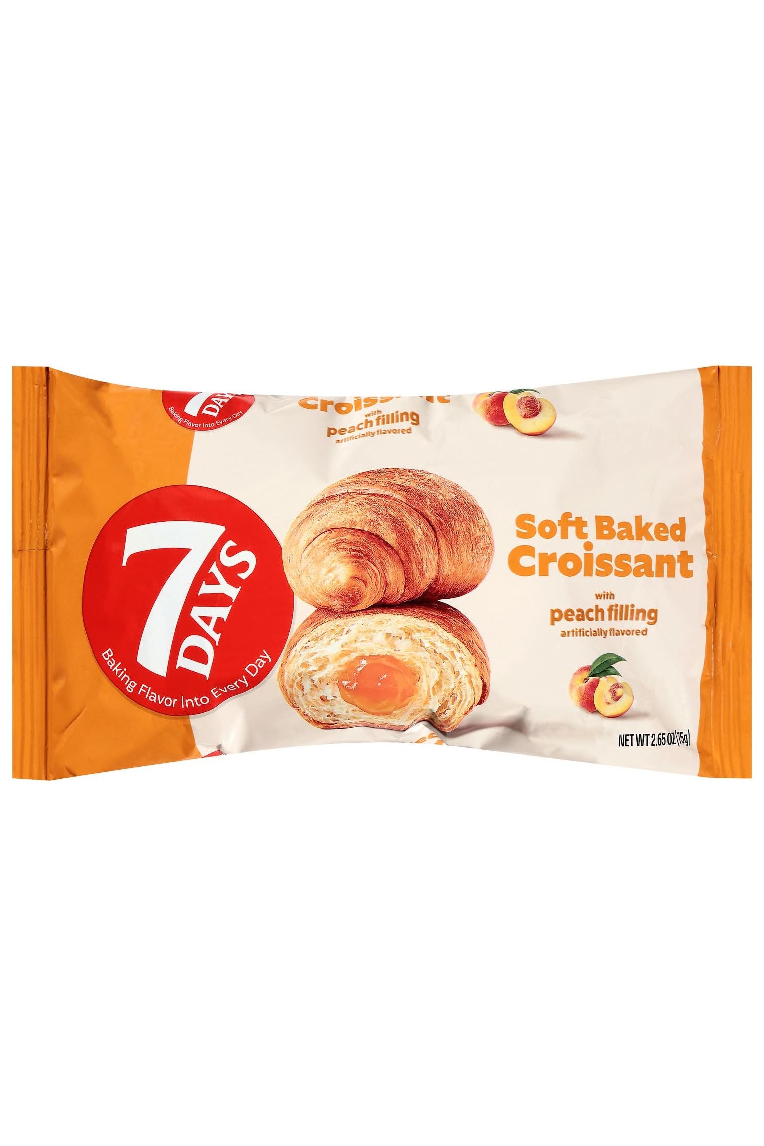 7 Days Croissant - PEACH - 75g