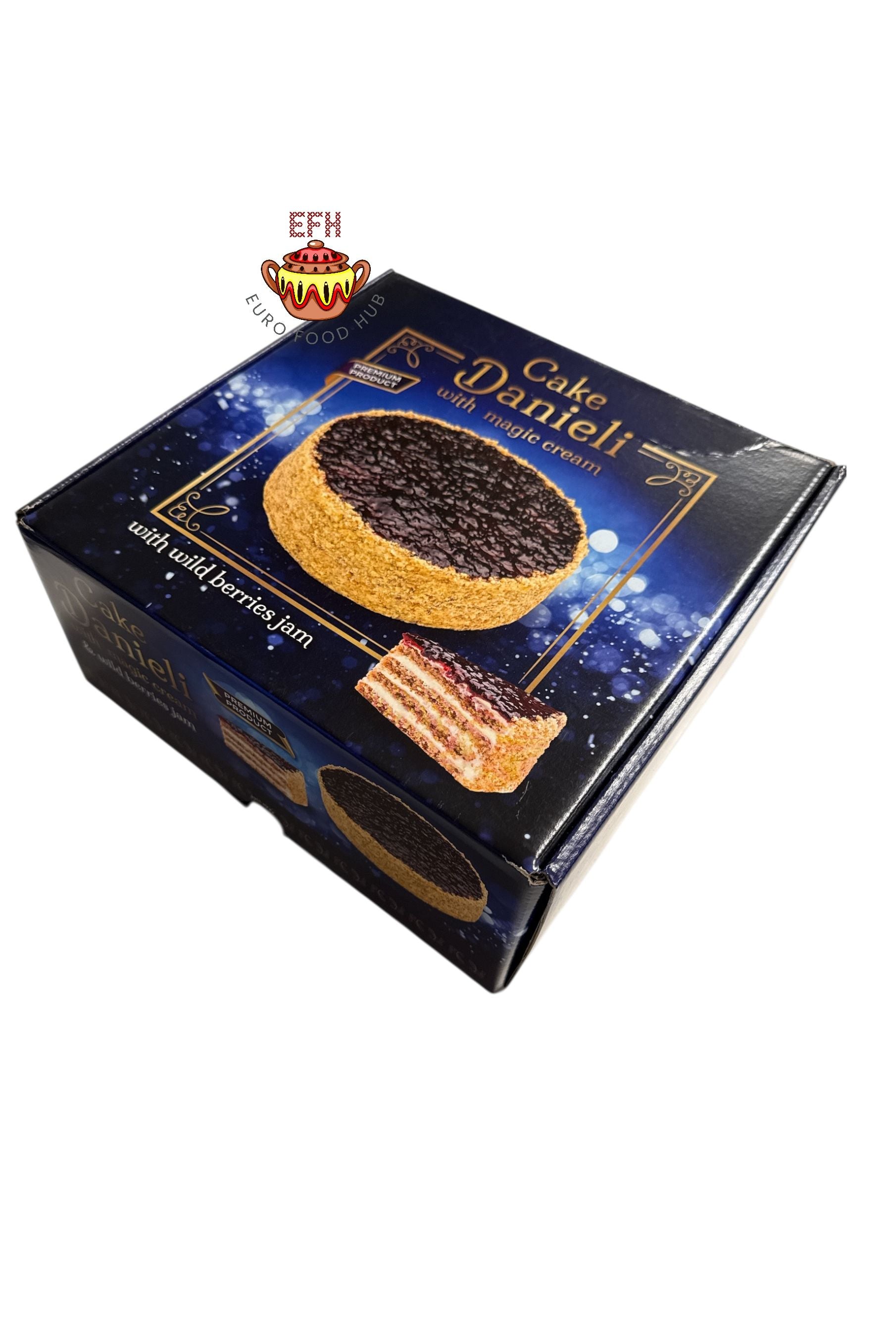 Cake DANIELI - with Magic Cream - Wild Berries Jam - 1.6kg