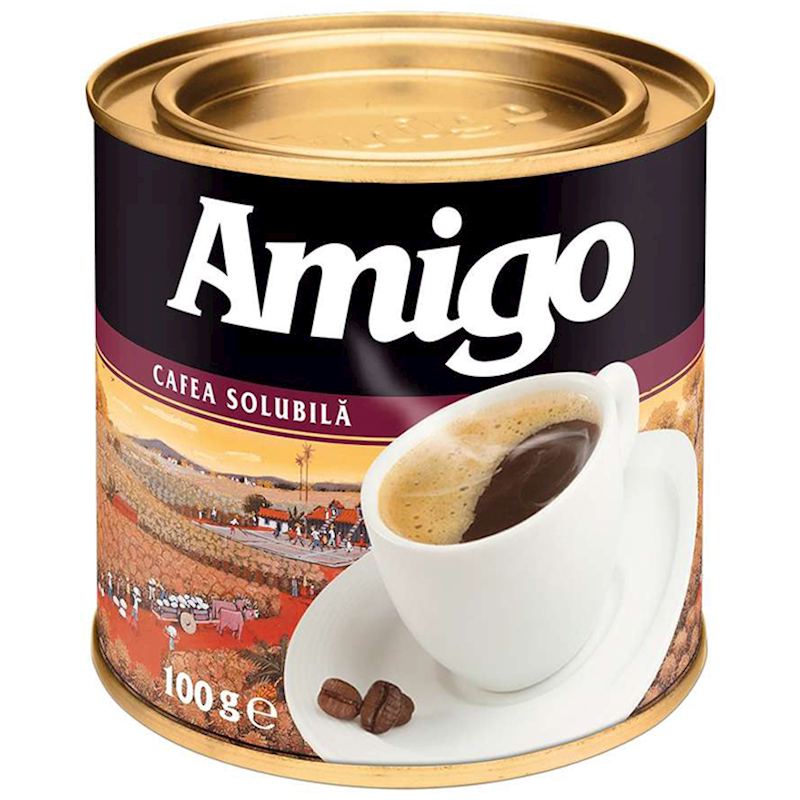 AMIGO Instant Coffee - 100g/200g - Cafea Solubila