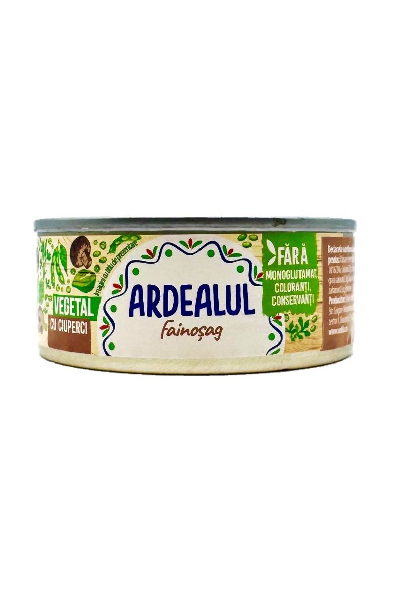 Ardealul - Vegetarian Pate - MUSHROOMS - 100g