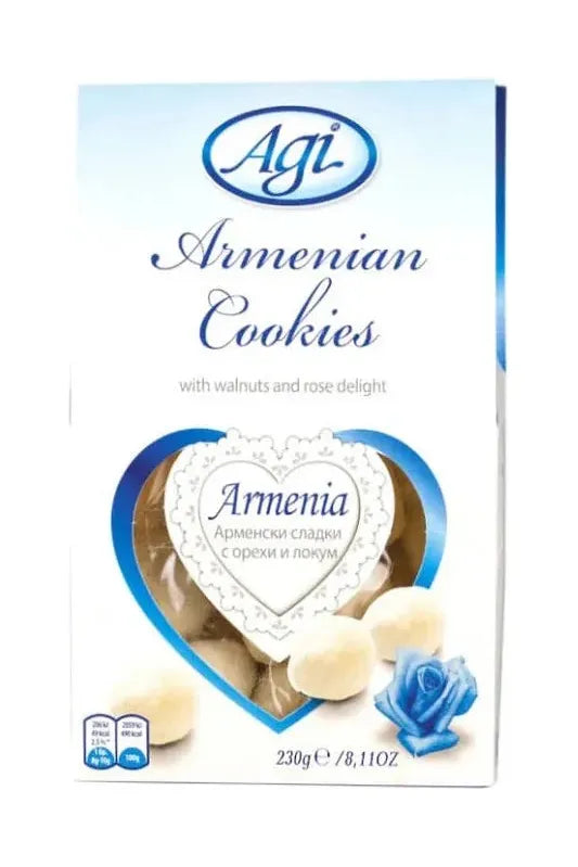 Armenian Cookies - with Walnuts & Rose Delight - 230g