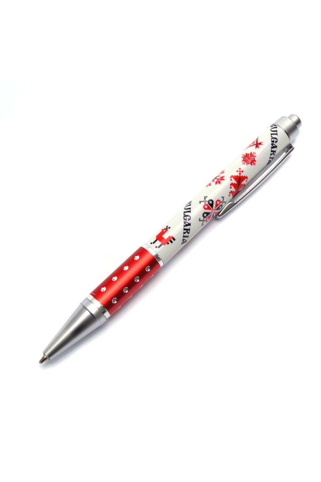 Bulgarian Souvenir Ink PEN - with Traditional Motifs