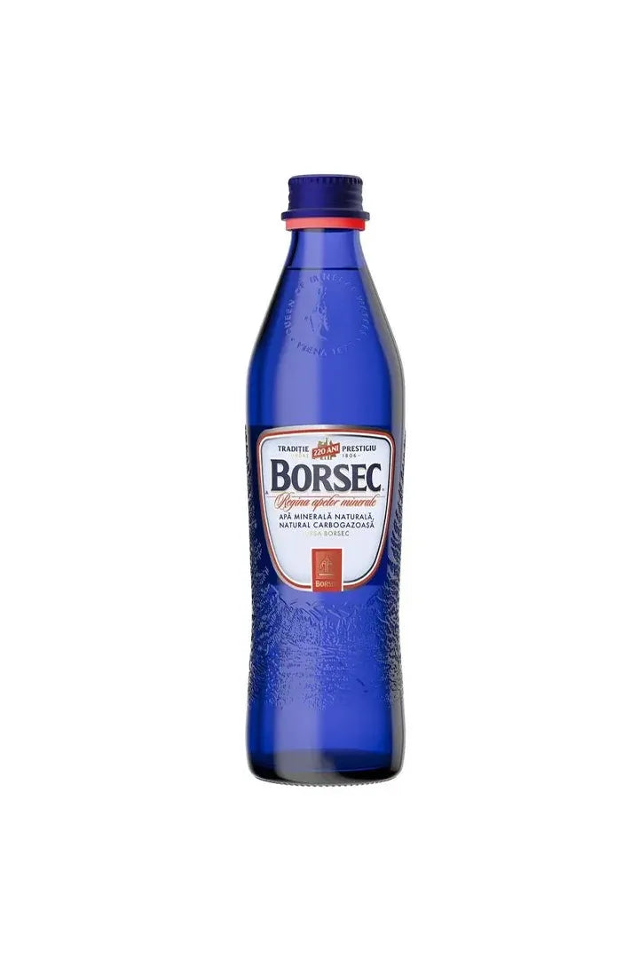 Naturally Carbonated Mineral Water - BORSEC - GLASS BOTTLE - 0.33L *DOES NOT SHIP*