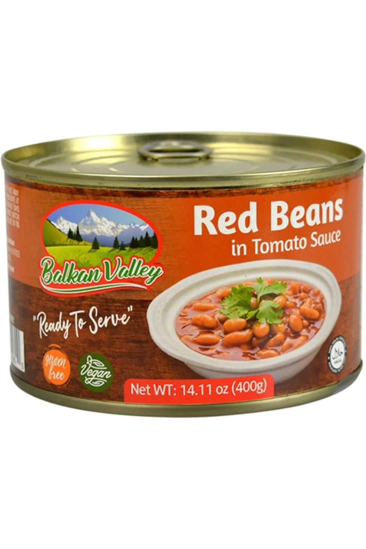 Ready to Serve - Red Beans in Tomato Sauce - Balkan Valley