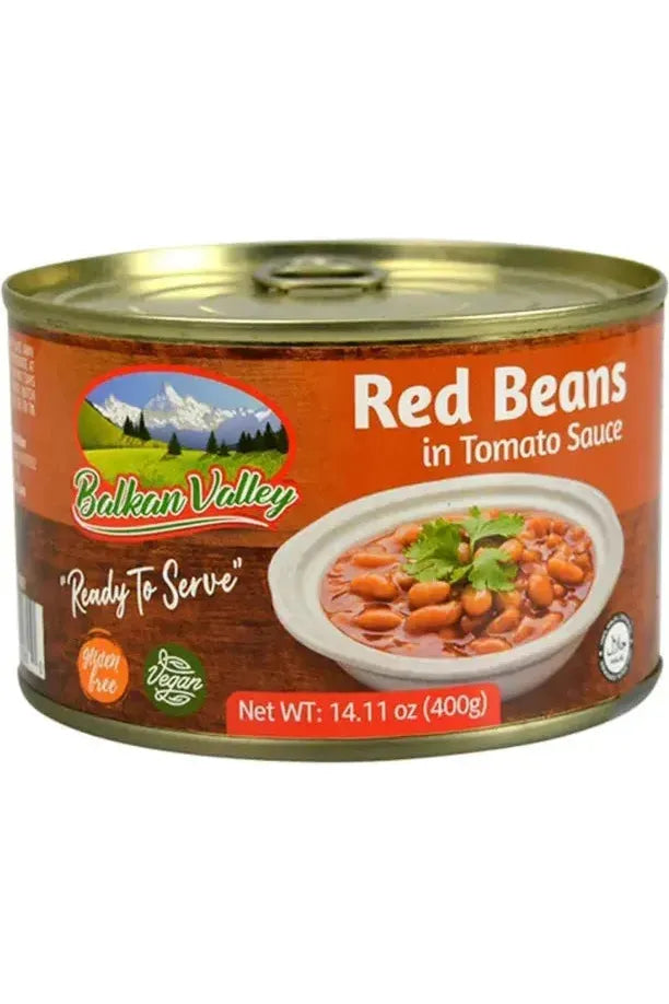 Ready to Serve - Red Beans in Tomato Sauce - Balkan Valley