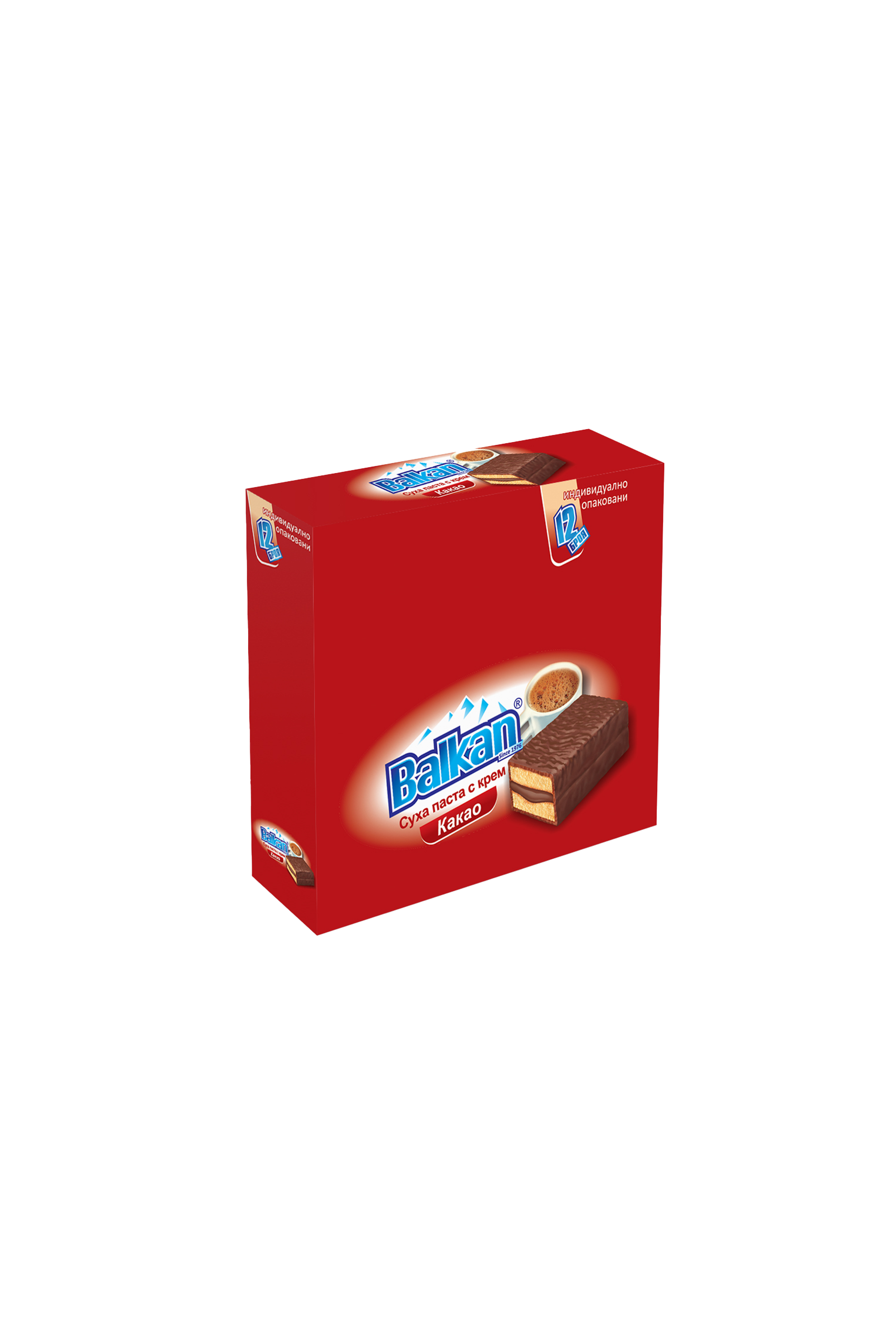 BALKAN - Cake Bar - COCOA - Box of 12x35g