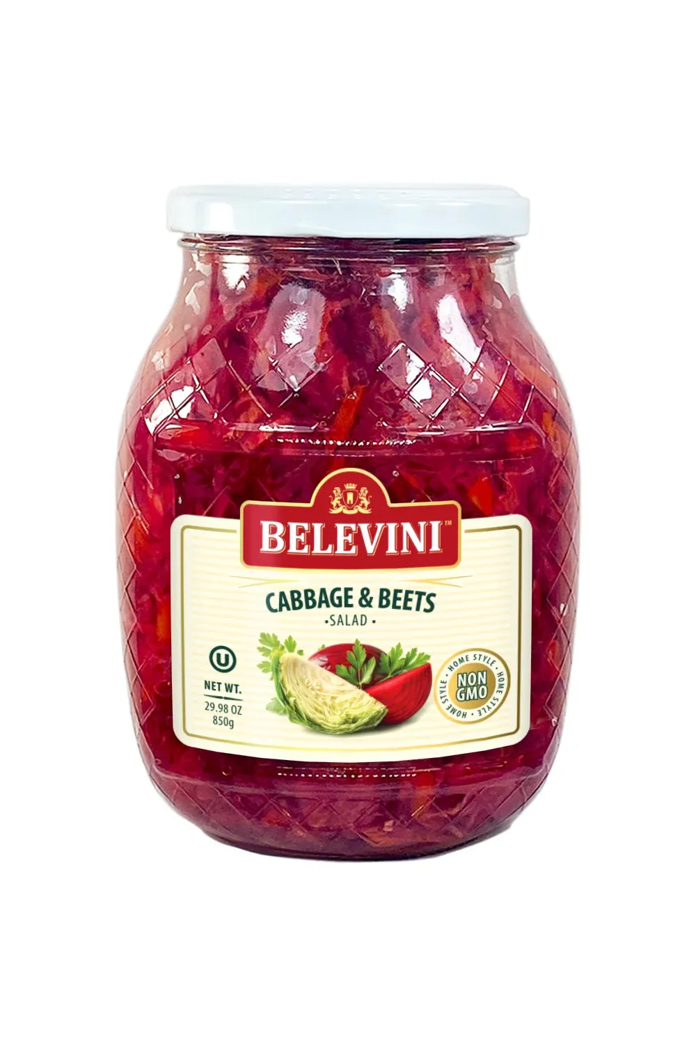 BELEVINI - CABBAGE & BEETS SALAD - 840g