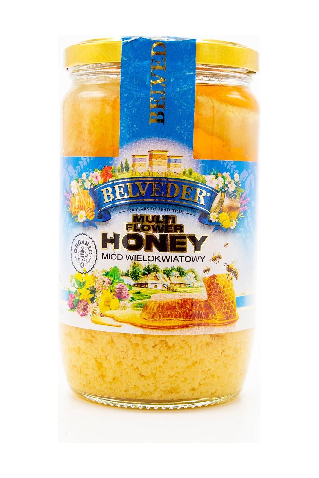 Belveder - Multi Flower HONEY - ORGANIC - 900g