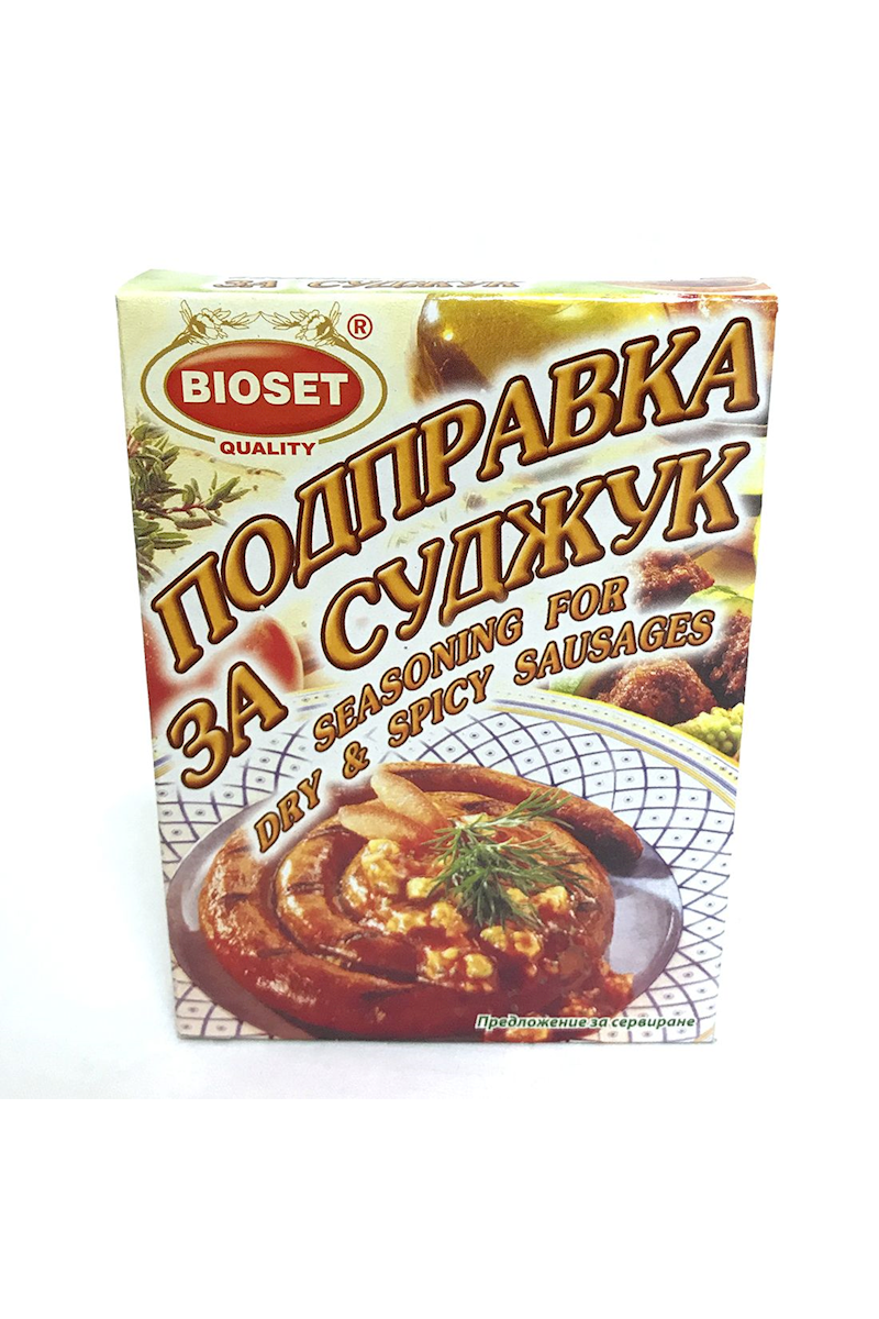 Bioset - SPICE MIX SEASONING FOR SUDJUK - 35g