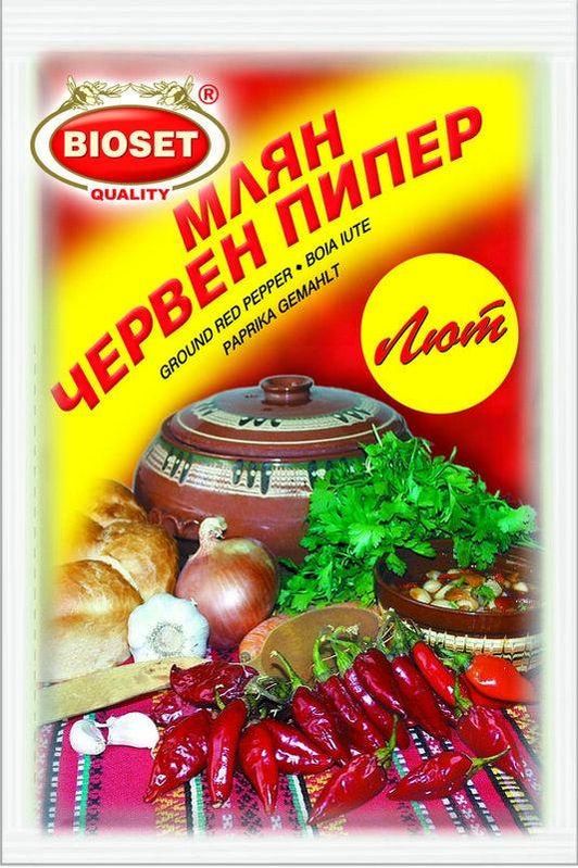 Bioset - Red Pepper - Paprika - HOT - 40g