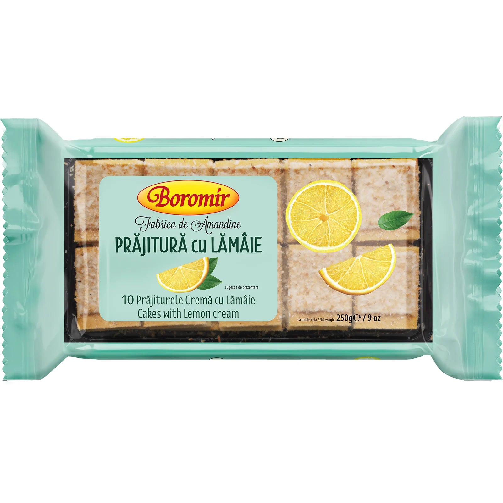Boromir Cake Bars with LEMON - 250g - Prăjitura cu lămâie