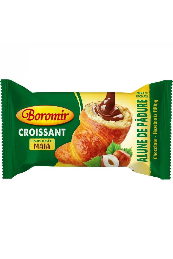 Boromir - Croissant with Chocolate & Hazelnut Cream Filling - 60g