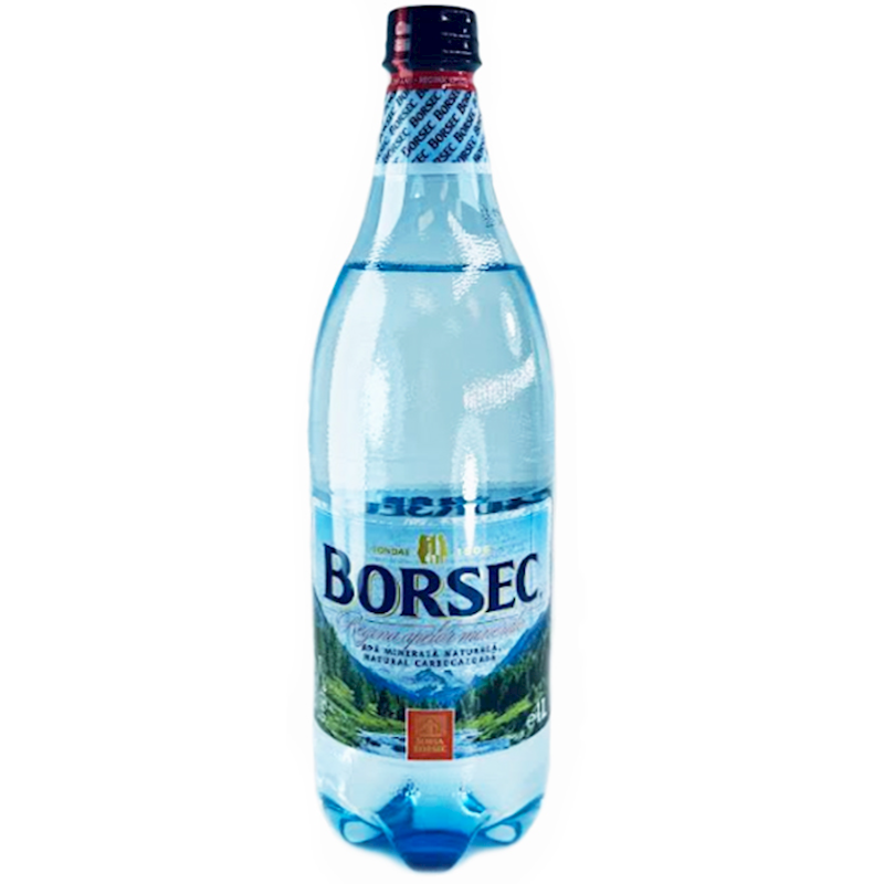 Naturally Carbonated Mineral Water - BORSEC - 1 L