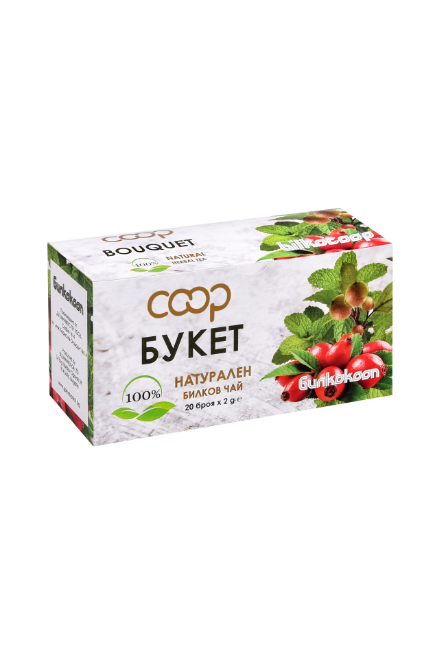 Bulgarian BOUQUET Tea - Bilkocoop - Buket