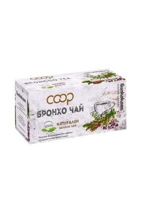 Bulgarian BRONCHO Tea - Bilkocoop - Best by 10.30.2024