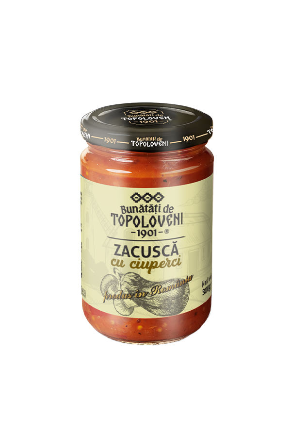 Bunatati de Topoloveni - Zacusca with Mushrooms - 300g