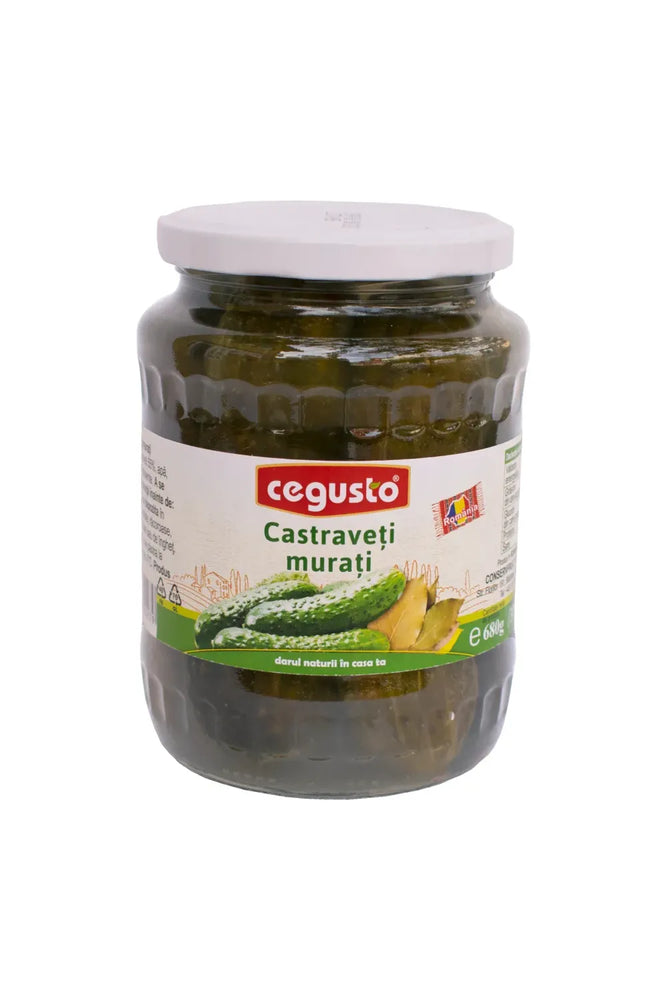 CeGusto - Pickled Cucumbers in Brine - Castraveti Murati - 680g