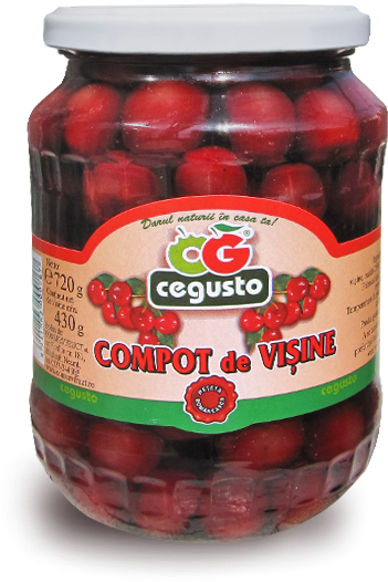 Sour Cherry Compote - Cegusto - 720g