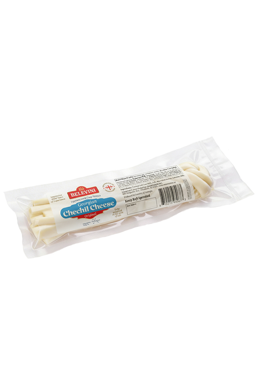 Belevini - GEORGIAN CHECHIL CHEESE BRAID - Non-Smoked 4oz / 0.25lbs