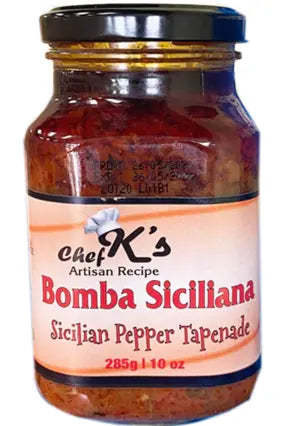 Chef K's BOMBA SICILIANA - Sicilian Pepper Tapenade 250g